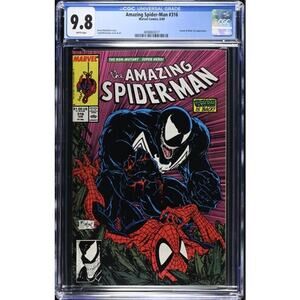 Amazing Spider-Man #316 CGC 9.8 WP ICONIC! – McFarlane Venom Cvr 8650171989